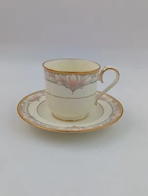 Buy Noritake Barrymore Tea Cup & Saucer Set #9737 Vintage Gold Rimmed Japan • 13.49£