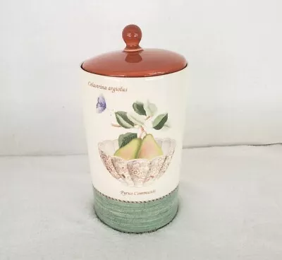 Buy Vtg  Wedgwood Cannister And Lid 9  Tall Sarah’s Garden Queen's Ware 1997 • 33.77£