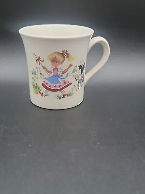 Buy Vintage James Kent China Cup Mug Old Foley Mary Had A Little Lamb Nursery Rhyme • 11.68£