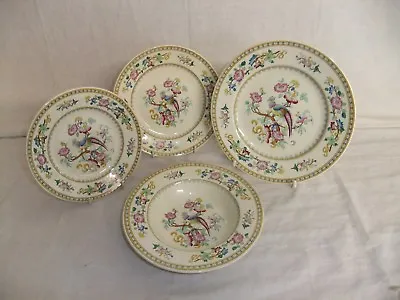 Buy C4 Pottery Furnivals (1913) - Antique Plates Multicoloured Pheasant Pattern 6F2A • 3.93£