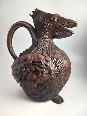 Buy Comical Grotesque Dragon Terracotta Pottery Water Jug - Super Decoration • 37.50£