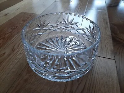 Buy Cut Lead Crystal Glass Fruit Bowl • 8.50£