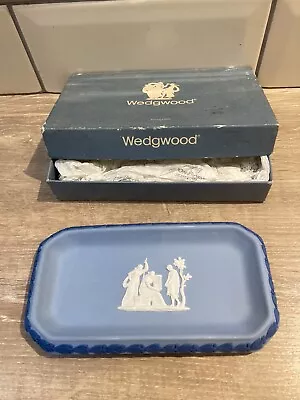 Buy Wedgewood Jasperware Trinket Tray With Original Box • 10£