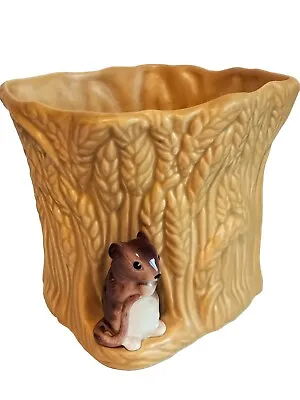 Buy Sylvac. (4245). Indoor Planter. Ears Of Wheat & Mouse. Large. 6.5 X5 . VGC. • 65£