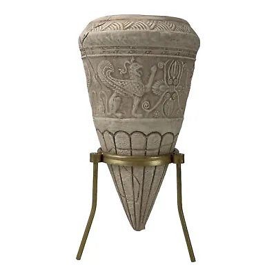 Buy Rhyton Relief Vase With Griffin Minoan Crete Ancient Greece Knossos • 56.76£