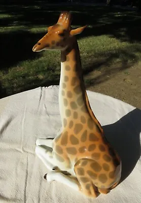 Buy Vintage Lomonosov Porcelain Giraff 12  • 52.16£