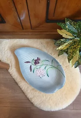 Buy Pretty Art Deco Style Vintage Staffordshire Hand Painted Serving Dish • 8.99£