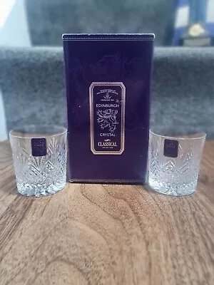 Buy Edinburgh Crystal Whisky Glasses- Boxed • 40£
