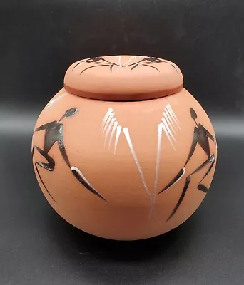Buy Simba Pottery Zimbabwe Large Ginger Jar African Hand Painted Ceramic Signed • 39.99£