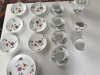 Buy A Superb 1960s Royal Worcester Astley Pattern Tea Service. 18 Pieces In Total..  • 6£