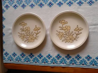 Buy 2 X Vintage Biltons Cream And Floral Design Small  Plates • 4£