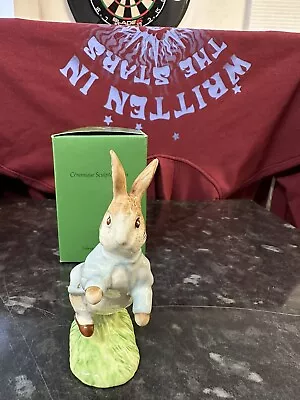Buy Royal Doulton Beatrix Potter Peter Rabbit Hopping On Grass John Beswick Boxed • 5£