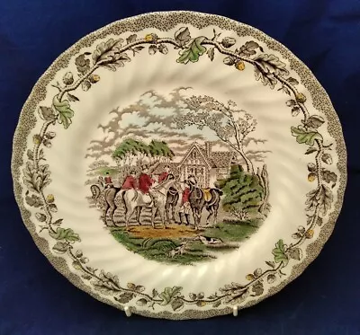 Buy Vintage Myotts Hand Engraved Country Life Hunting Scene Plate • 14£