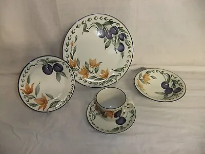 Buy C4 Pottery Staffordshire Tableware - Plums - NEW Microwave/dishwasher Safe 8G0A • 4.93£
