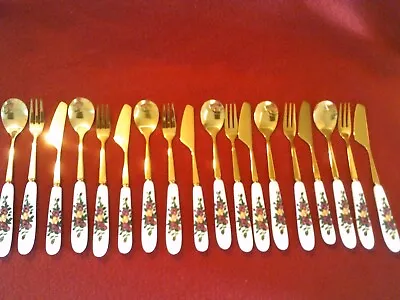 Buy Good Match For Royal Albert Old Country Roses Tea Sets 18pcs Tea Set Cutlery NEW • 41.99£