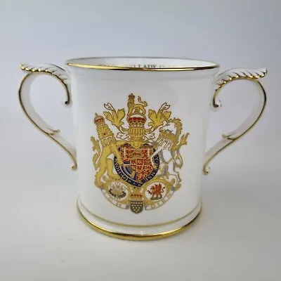 Buy Royal Worcester Fine Bone China Loving Cup 1981 Royal Wedding Ltd 482/1000 • 24.95£