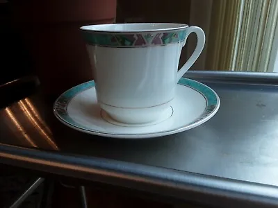 Buy Crown Chester Fine Bone China Cup & Saucer Kerkyra • 3.99£