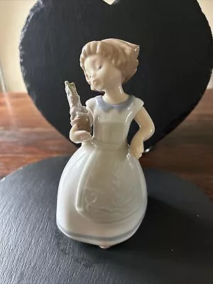 Buy Nao Lladro Porelain Figurine Potted Blooms 1536 Unboxed • 18£