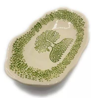 Buy Tree Of Life Oval Tray, Handmade In USA, Pottery 9th Anniversary Gift • 74.83£