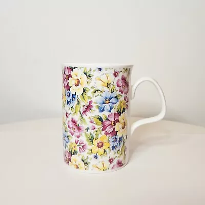 Buy Roy Kirkham Garden Chintz Floral Fine Bone China Mug • 8.95£