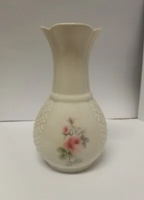 Buy Irish Parian Donegal China Kerry Rose Vase Medium 170mm High  7002 • 10£