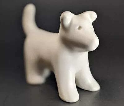 Buy Venice Clay Art Pottery White Dog Figurine USA Handmade Signed Retail $88 • 38.42£