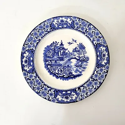Buy Old Alton Ware England Blue Pagoda 9  Plate • 20.86£