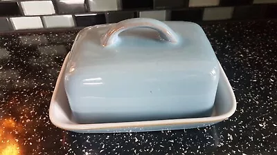 Buy Very Rare Denby Colonial Blue Butter Dish. • 19.99£