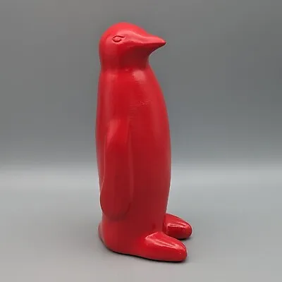 Buy Louisville Stoneware Red Penguin Figurine 6.5  Art Pottery • 33.21£