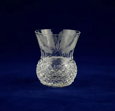 Buy Edinburgh Crystal  THISTLE  Whiskey Tot Glass - 4.8cms (1-7/8 ) Tall • 29.50£