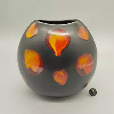 Buy Poole Pottery Galaxy Design Purse Vase • 35£