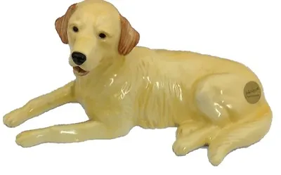 Buy John Beswick JBD54 Labrador Dog - Golden Retriever Lying  Ceramic Figurines • 13.99£
