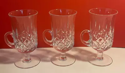 Buy Irish Crystal Coffee Glasses, Set Of 3, Drinkware, Vintage, Glassware • 18.99£