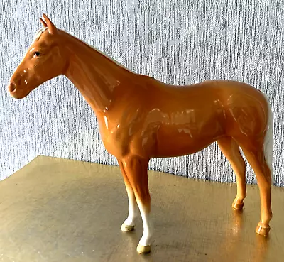 Buy BESWICK HORSE IMPERIAL THE QUEENS HORSE PALOMINO GLOSS FINISH  No. 1557 PERFECT • 79.99£