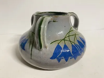 Buy Anton Lang ARTS & CRAFTS Pottery 3-Handled Form Vase Flower Artist Decorated 6”w • 181.04£