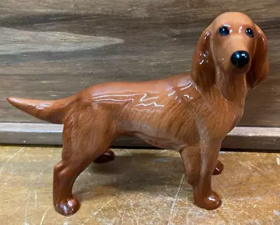 Buy Rare Vintage Beswick Red Setter Dog Porcelain Figurine Made In England SU464 • 25£