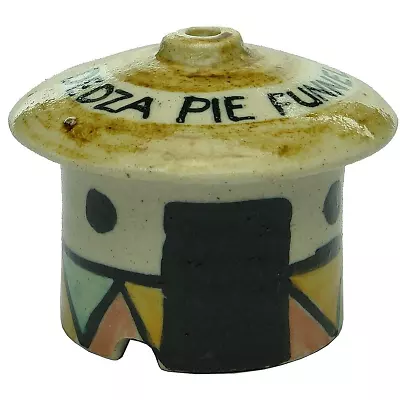 Buy DEDZA Pottery Malawi Africa ~ African Studio Pie Funnel Vent/Bird • 9£