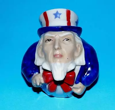 Buy KEVIN FRANCIS Pottery Ornament ' Uncle Sam ' Face Pot • 14.99£