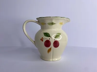 Buy St Michael Damson Ceramic Pottery Small Floral Fruit Jug • 11.99£