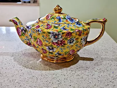 Buy James Sadler England Large Sophie Chintz Teapot • 69£