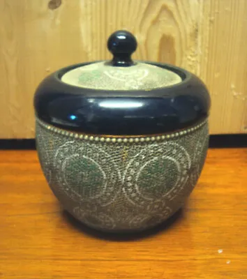 Buy Antique Lovatt's Langley Ware Tobacco Jar, Lidded Jar, Textured VGC • 27.50£