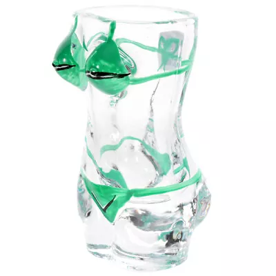 Buy  2 Pc Human Beer Mug Glass Miss Margarita Glasses Clear Bar Glassware • 16.89£