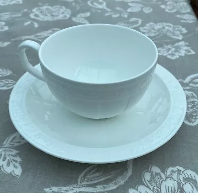 Buy Villeroy And Boch Cameo Weiss Cup And Saucer Set Excellent Condition • 13.20£