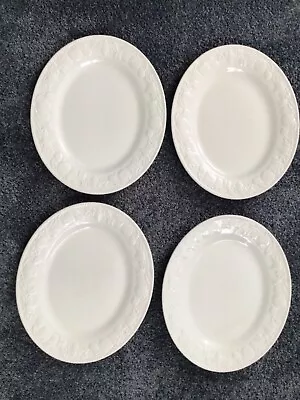 Buy Vintage BHS 4 LINCOLN CREAM FRUIT OVAL PLATES 12  X 10    • 45£