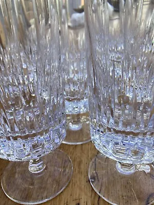 Buy Superb Vintage Set Of 10 Cut Crystal Cocktail/Water Tumblers Glasses - 200 Ml • 100£
