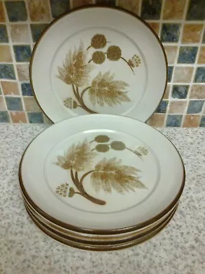 Buy Vintage Denby Stoneware Cotswold Design 5 X Side/cake Plates • 5.99£