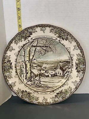 Buy Johnson Brothers Friendly Village -50th Anniversary Limited Edition 10” Plate • 57.49£