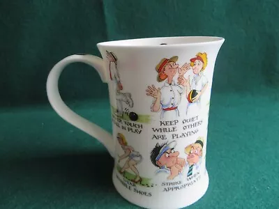 Buy DUNOON HOW TO PLAY BOWLS MUG By CHERRY DENMAN  FINE BONE CHINA  MADE IN ENG LAND • 7£