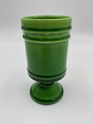 Buy Made In Italy Green Glazed Ceramic Signed Goblet Cup • 33.70£