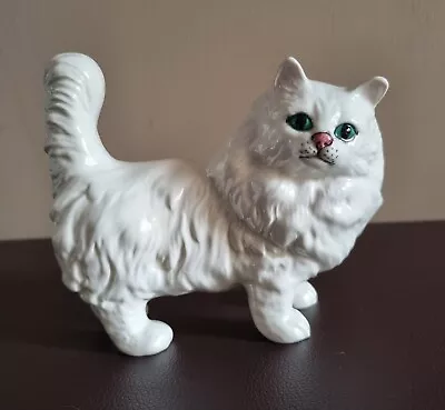 Buy Vintage Beswick White Persian Cat Figurine Long Haired Standing 5  Collectable  • 25.99£